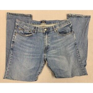 Polo Ralph Lauren Jeans  Mens Size 36X34 Denim Blue Hampton Relaxed Straight
